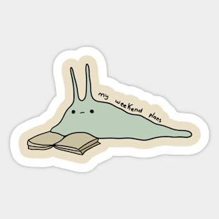 Book slug 🐌 📖 Sticker